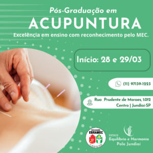 Curso de Pós-Graduação em Acupuntura